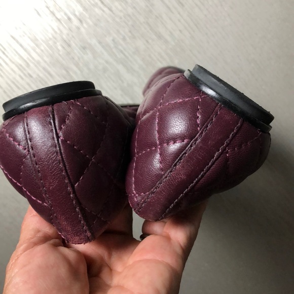 TORY BURCH Kaitlin Shiraz & Gold Quilted Leather - Picture 10 of 10